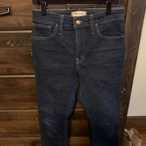 Madewell ankle cut jeans
